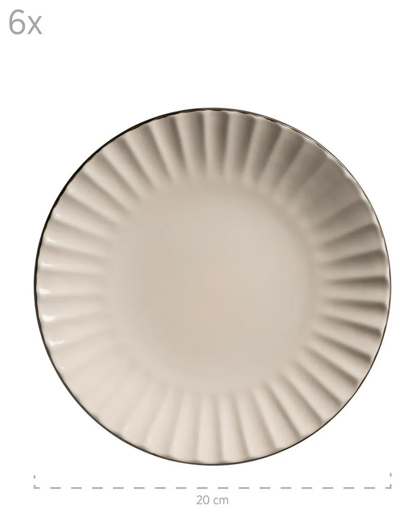 Mäser 18-dielna jedálenská súprava OSITA WHITE