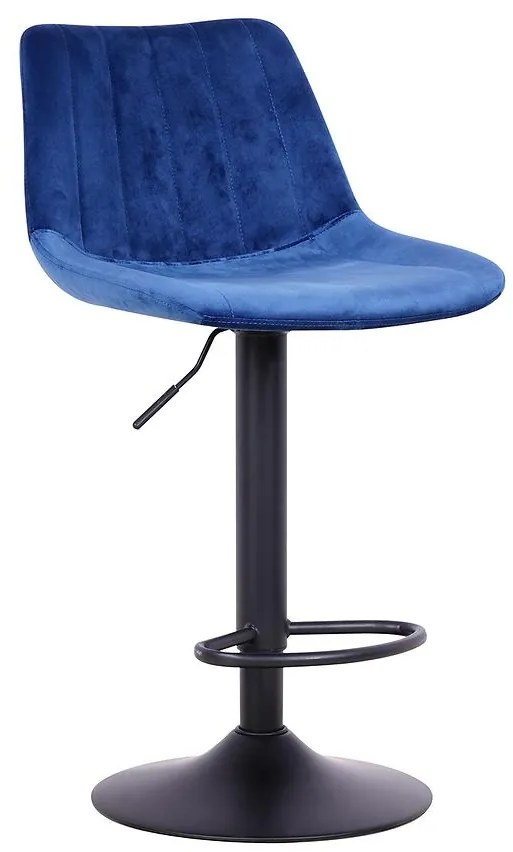 Barová stolička Zeta Lr-8076 Navy Blue 8167-68