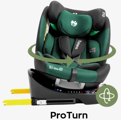 Autosedačka Loom 35 čierna / zelená