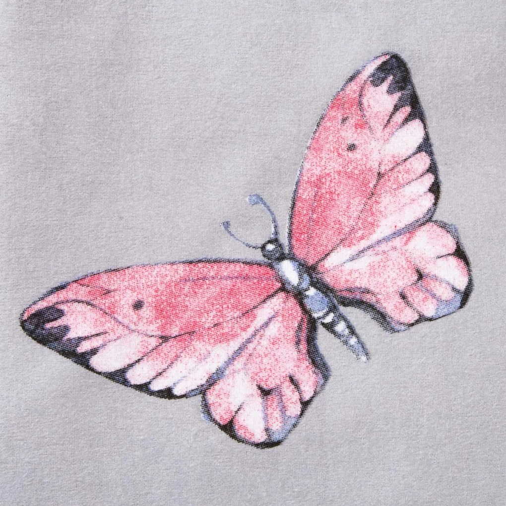 FLANELOVÉ OBLIEČKY FLANELOVE 180X200 CM, 2KS 70X80 CM KVETY