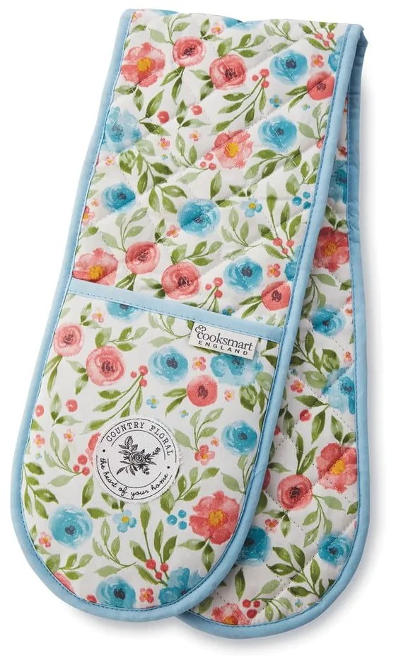 Bavlnená dvojitá chňapka Cooksmart ® Country Floral