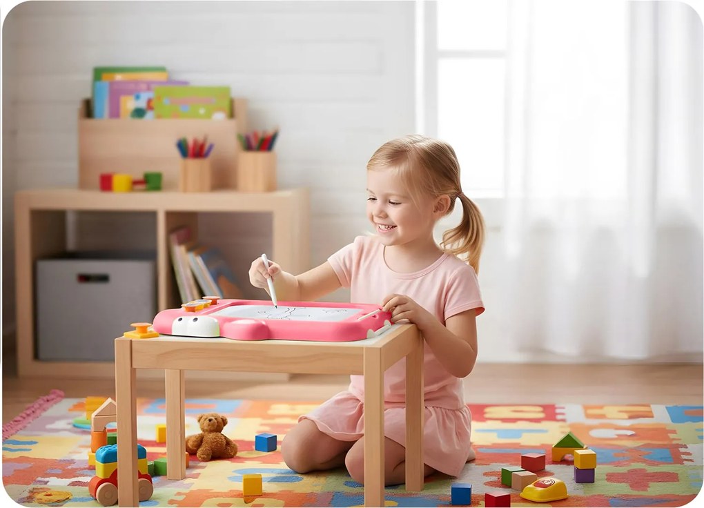Puzzle magnetická tabuľa tangram pre deti Ricokids RK-823