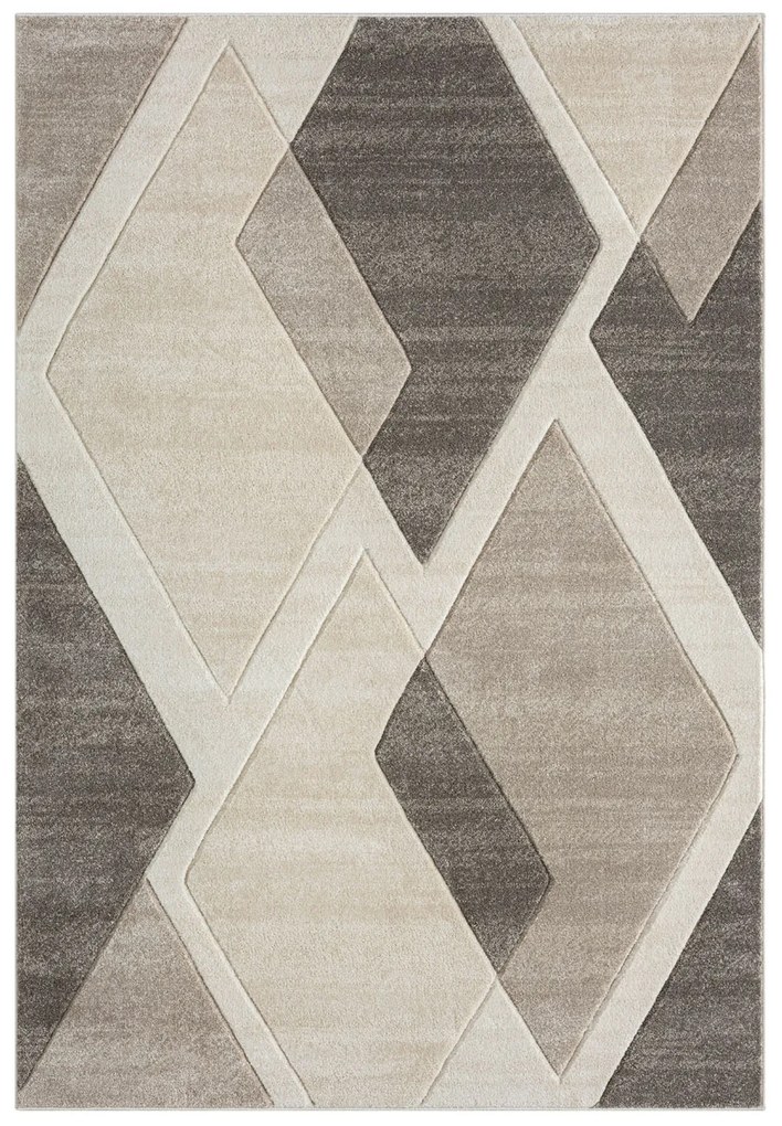 Dekorstudio Moderný koberec BONITO 7167 hnedý Rozmer koberca: 120x170cm