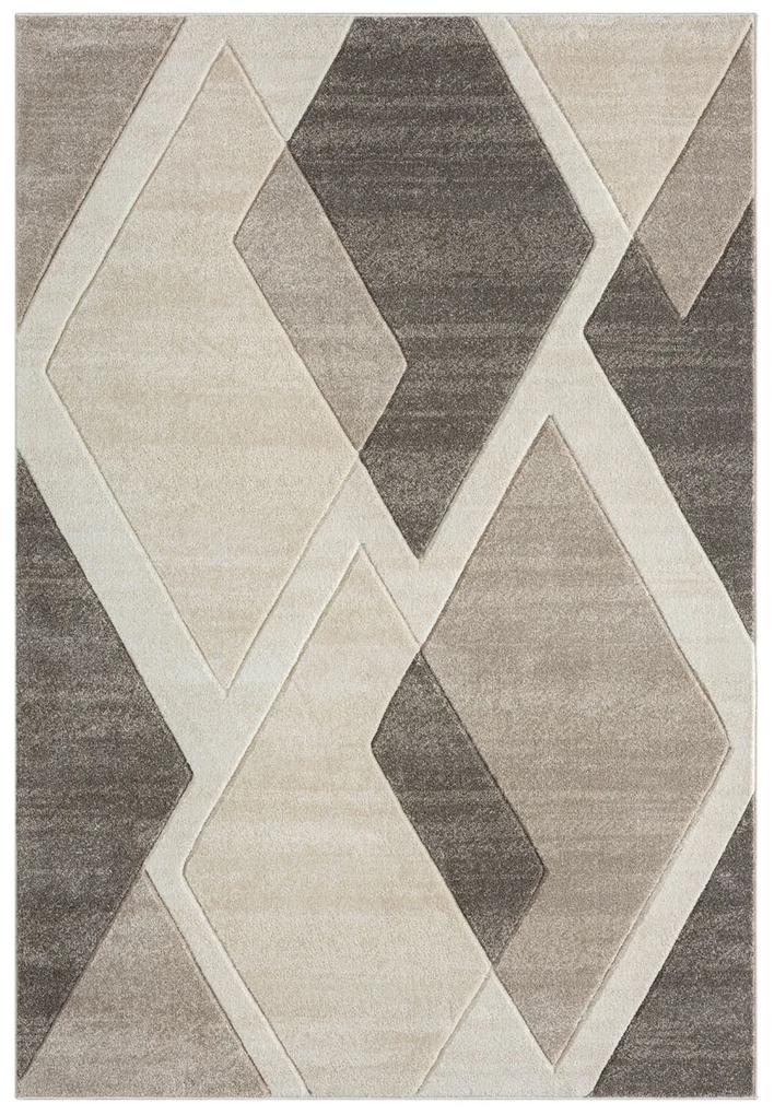 Dekorstudio Moderný koberec BONITO 7167 hnedý Rozmer koberca: 200x290cm