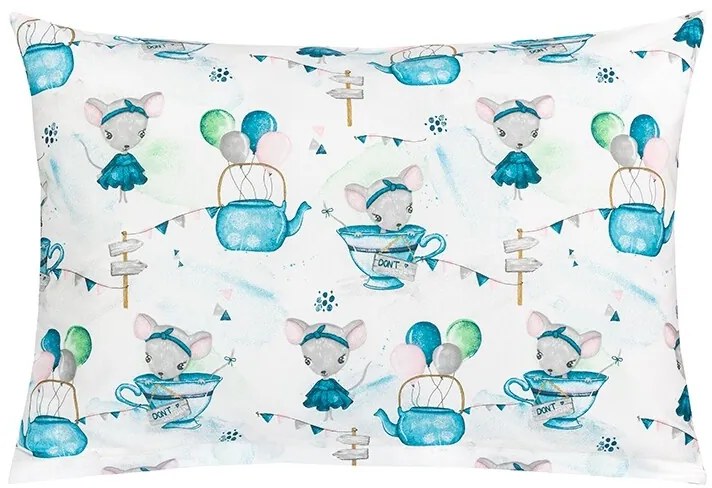 Bellatex Vankúšik VIOLA Myška v hrnečku, 40 x 60 cm
