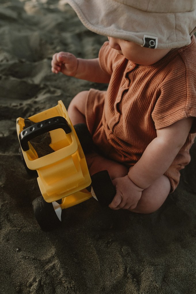 Bugina žltá - hračka do piesku