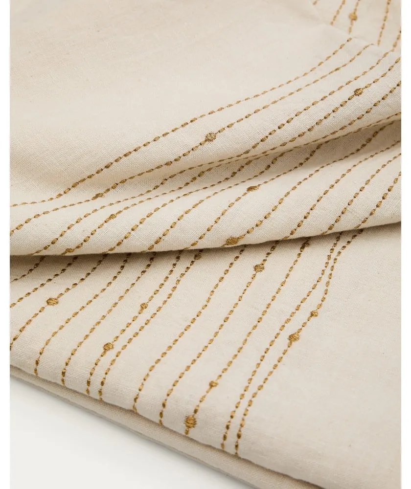 Obrus s prímesou ľanu 150x250 cm Flia – Kave Home