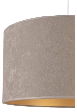 Duolla - Luster na lanku ROLLER 1xE27/40W/230V pr. 40 cm šedá