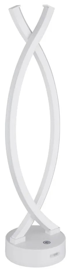 Globo 58457W - LED stmievateľná dotyková stolná lampa HELA LED/1W/3,7V biela 58457W