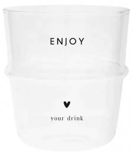 Bastion Collections Pohár na vodu Hello/Enjoy 250 ml A