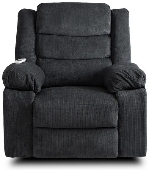 Masážne kreslo AMADEO čierne