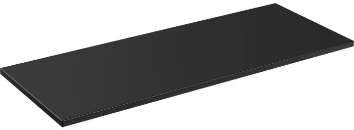 Závěsná skříňka pod umyvadlo SantaFe s deskou 140 cm černá