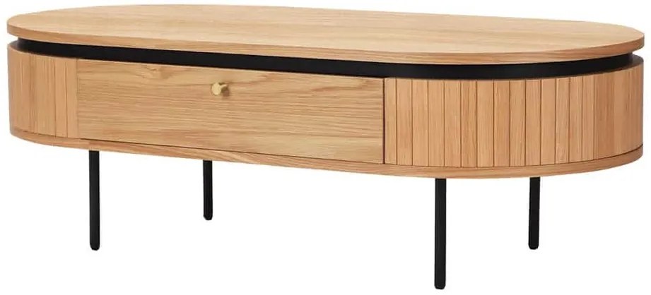 Moderný konferenčný stolík Dalvik dubová dyha 120cm