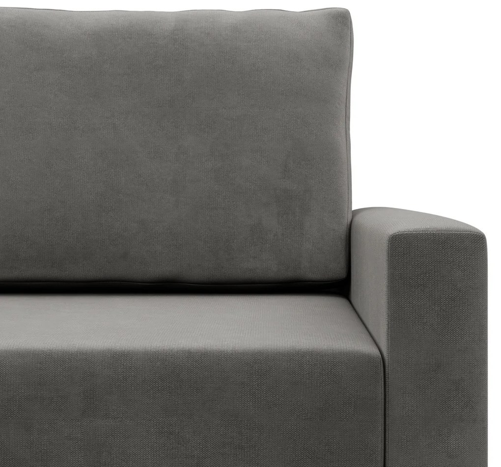 Veľká rozkladacia pohovka ETNA Sivá I