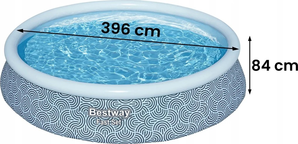 Záhradný bazén s príslušenstvom 7v1 57376N, 396x84cm | Bestway
