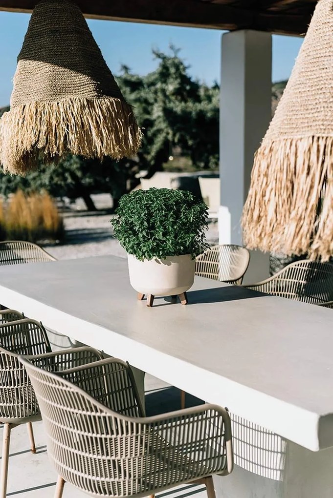 Kvetináč Gracyeen III svetlo sivý