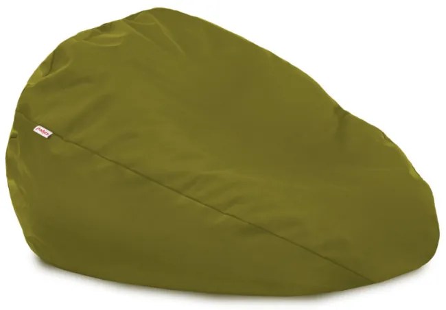 Plyšový sedací vak SAKO zelený
