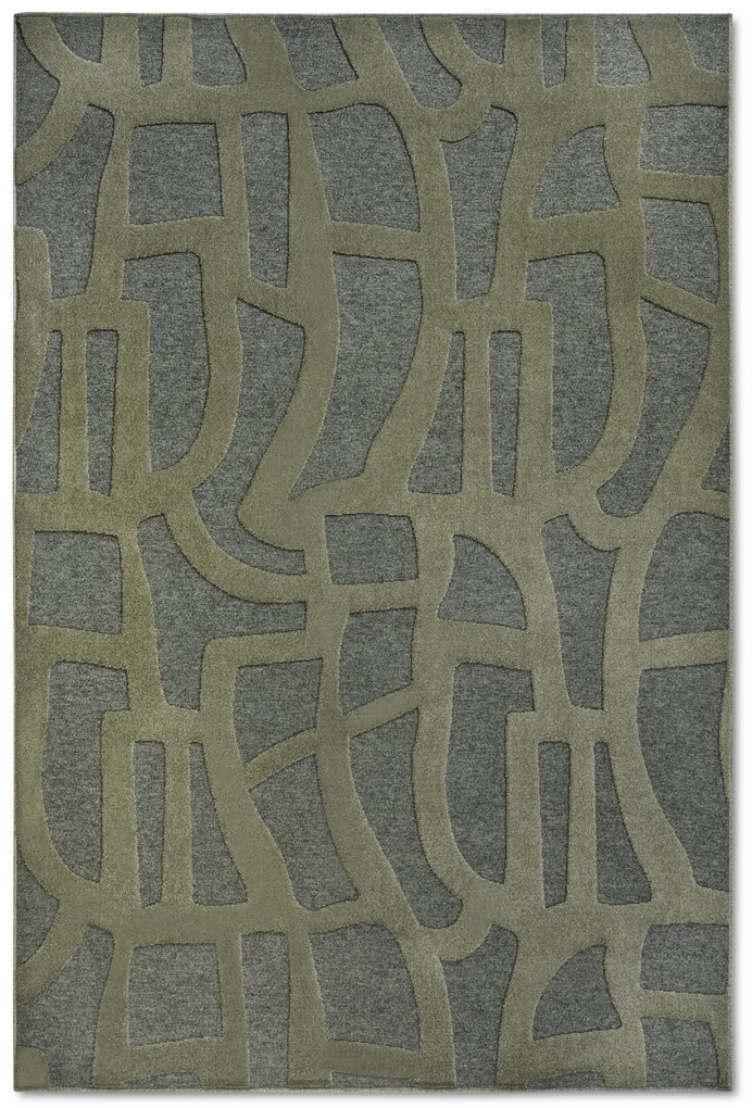 Kusový koberec Villeroy & Boch 106141 Green, 200x290, zelená, obývacia izba, Villeroy & Boch