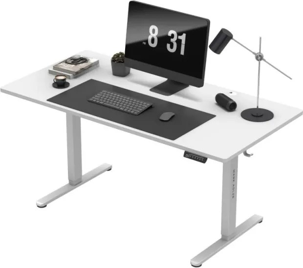 Elektrický výškovo nastaviteľný stôl Mark Adler Leader 7.6 biely