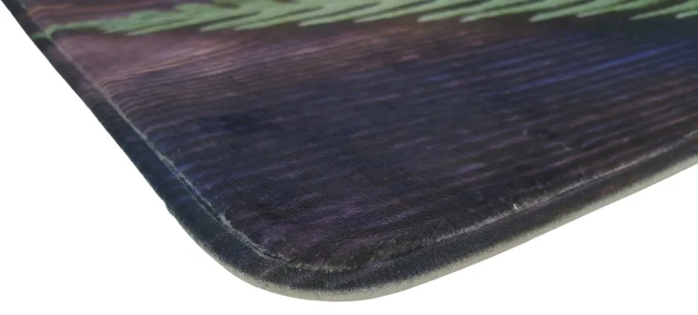 TRHÁK: Protišmyková 3D predložka Papradie, 60x180, viacfarebná, kúpeľňa, Apextextil