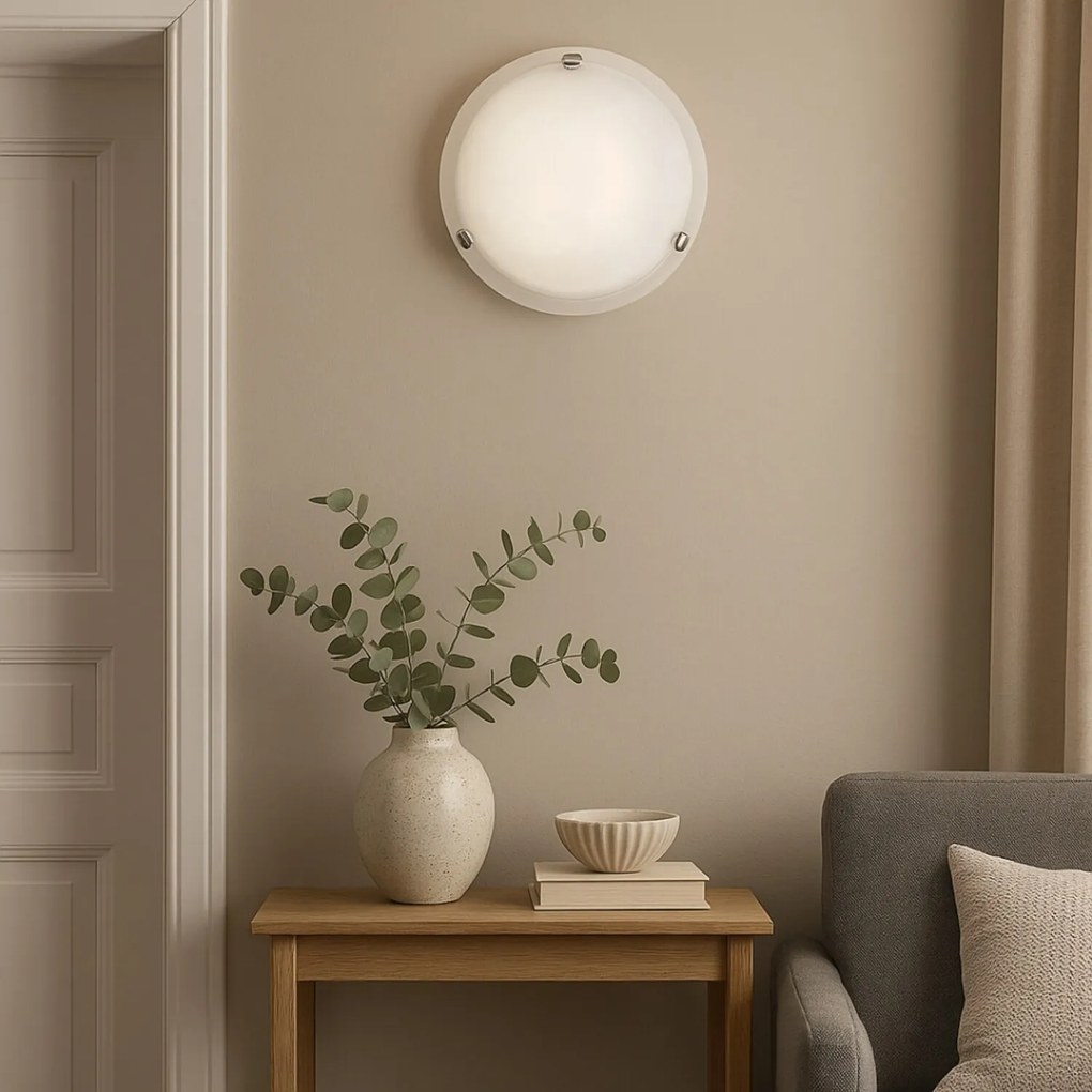 Rabalux ALABASTRO 3202 prisadené svietidlo 1x60W | E27 | IP20 - biely alabaster