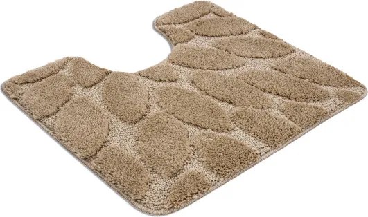 Sada kúpeľňových koberčekov SUPREME STONES kamienky, béžová