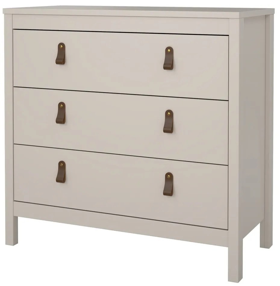 Sivobéžová komoda 82x80x38 cm Madrid – Tvilum