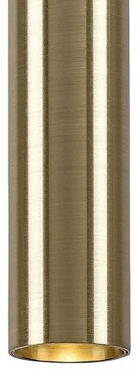 Rabalux 72238 - LED Luster na lanku THELMA LED/10W/230V 4000K čierna/zlatá