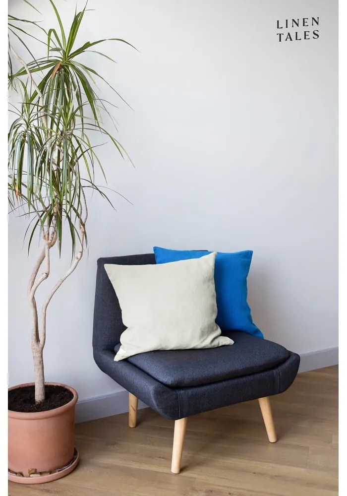 Ľanová obliečka na vankúš 40x40 cm White – Linen Tales