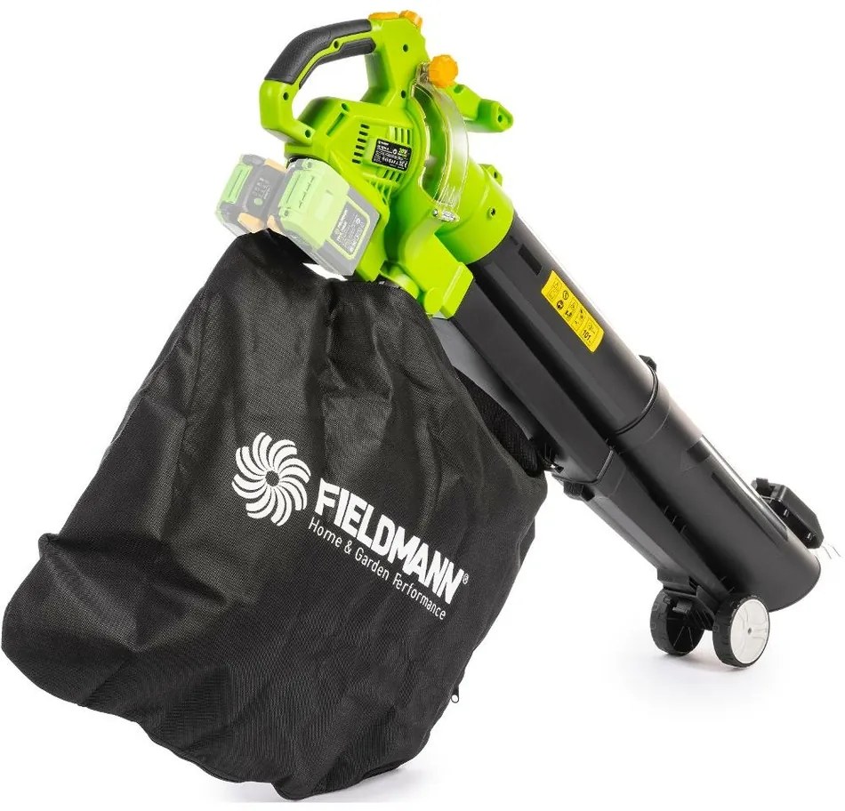 Fieldmann FZF 70725-0 akumulátorový záhradný vysávač, 2 x 20 V