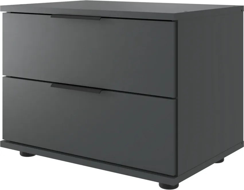 Set nočných stolíkov (2 ks) Rotterdam, grafit