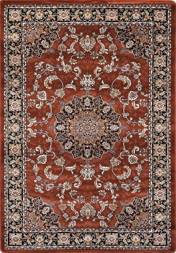 Berfin Dywany, Kusový koberec Anatolia 5857 V (Vizon), 70x100, hnedá, chodba / predsieň