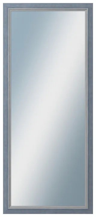 DANTIK - Zrkadlo v rámu, rozmer s rámom 60x140 cm z lišty AMALFI modrá (3116)
