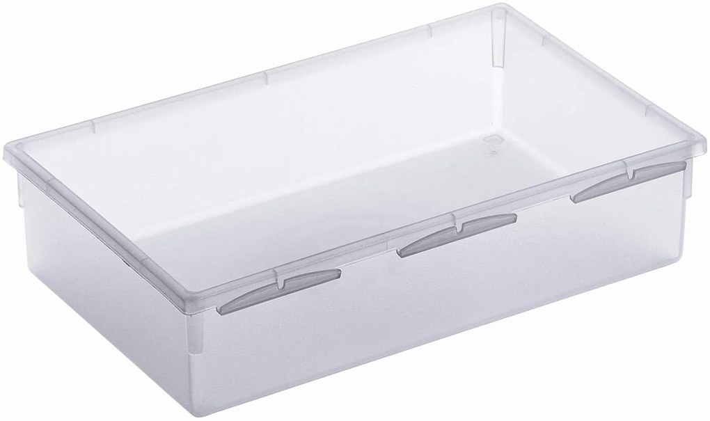 Organizér do zásuvky do kuchyne aj kúpeľne, príborník Rotho BASIC, mliečna (23x15)