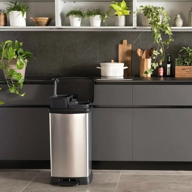Curver Pedálový odpadkový kôš DECO BIN, 23 + 23 l