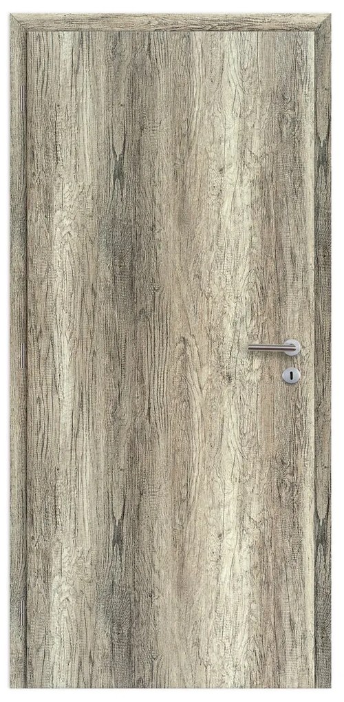 Doornite Interiérové dvere 80 L, 846 × 1983 mm, fólia, ľavé, dub Grand, plné