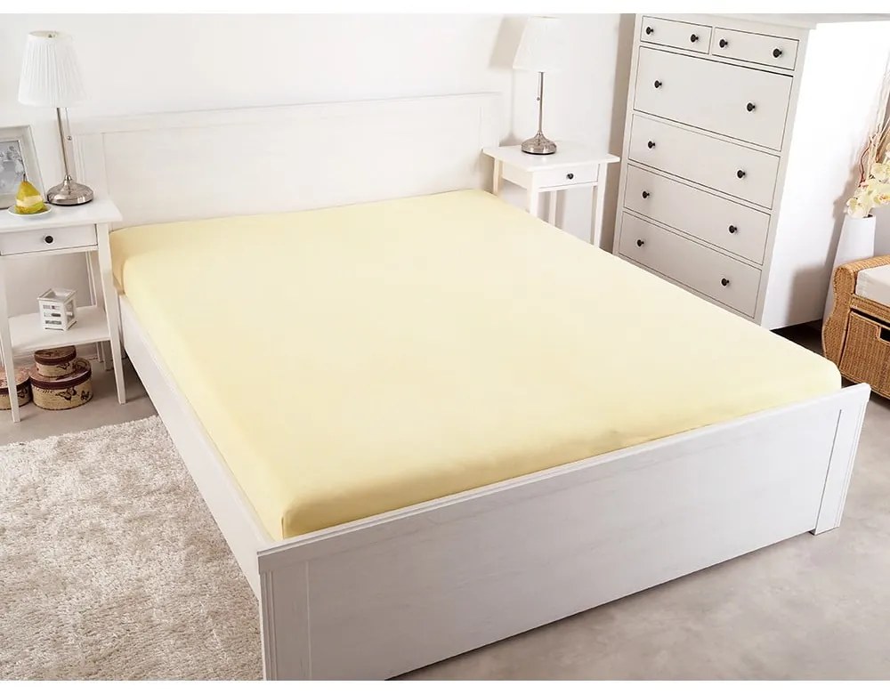 Žltá napínacia plachta 200x200 cm – B.E.S.
