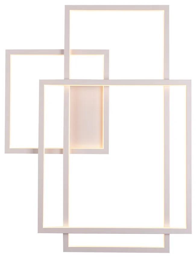 GEOMETRIC | Nástenné biele geometrické LED svietidlo