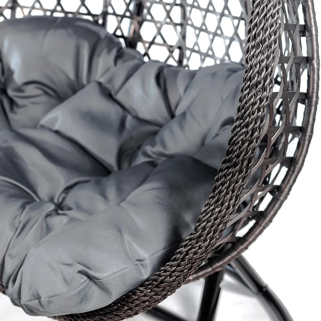 Závesné hojdacie dvojkreslo VIRGINIA Plus