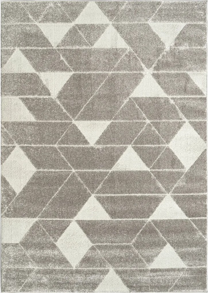 Angel Carpet, Kusový koberec Aurora 11 Grey, 200x290, šedá, kancelária