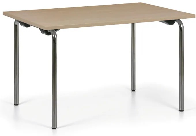 Skladací stôl SPOT, 120x80 cm, breza