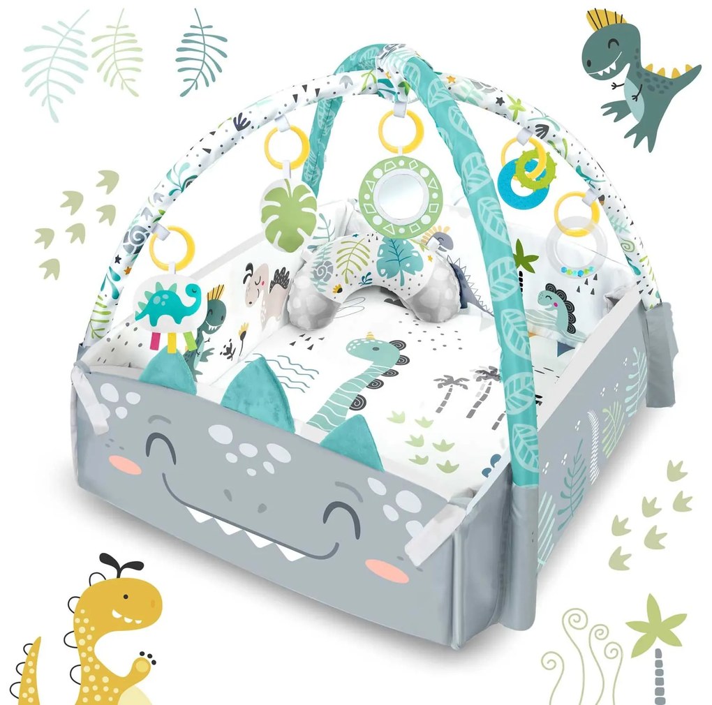 Interaktívna vzdelávacia podložka 110 x 100 cm Nessi Ricokids