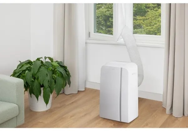 Sencor - Inteligentná mobilná klimatizácia 3v1 1450W/230V 12000 BTU Wi-Fi biela + DO