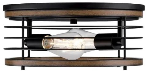 Westinghouse 61250 - Stropné svietidlo ACKTON 2xE27/60W/230V barnwood