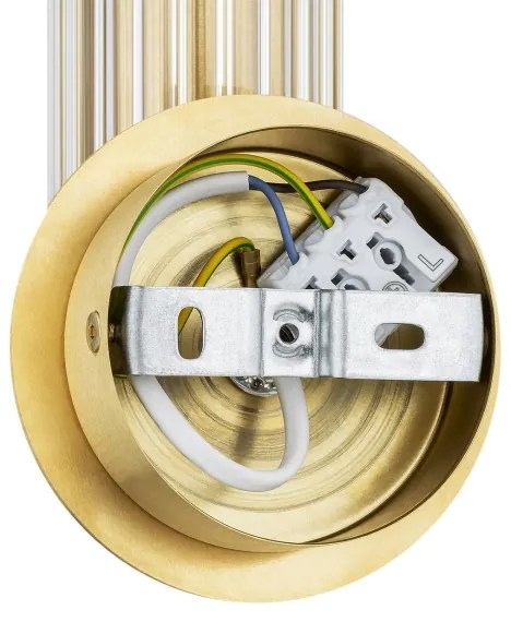 Argon 8497 - Nástenné svietidlo HAMPTON 1xE14/7W/230V zlatá