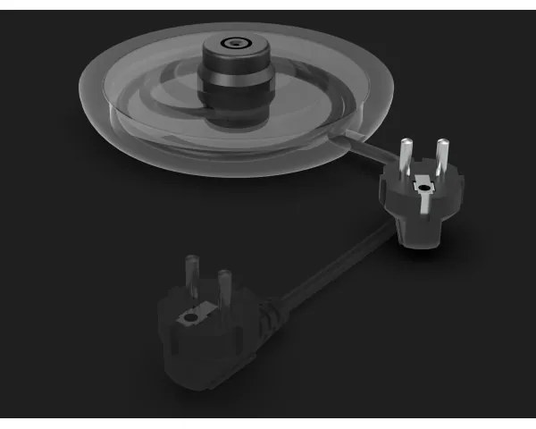 AENO - Inteligentná rýchlovarná kanvica s LED displejom 1,7 l 2200W/230V biela