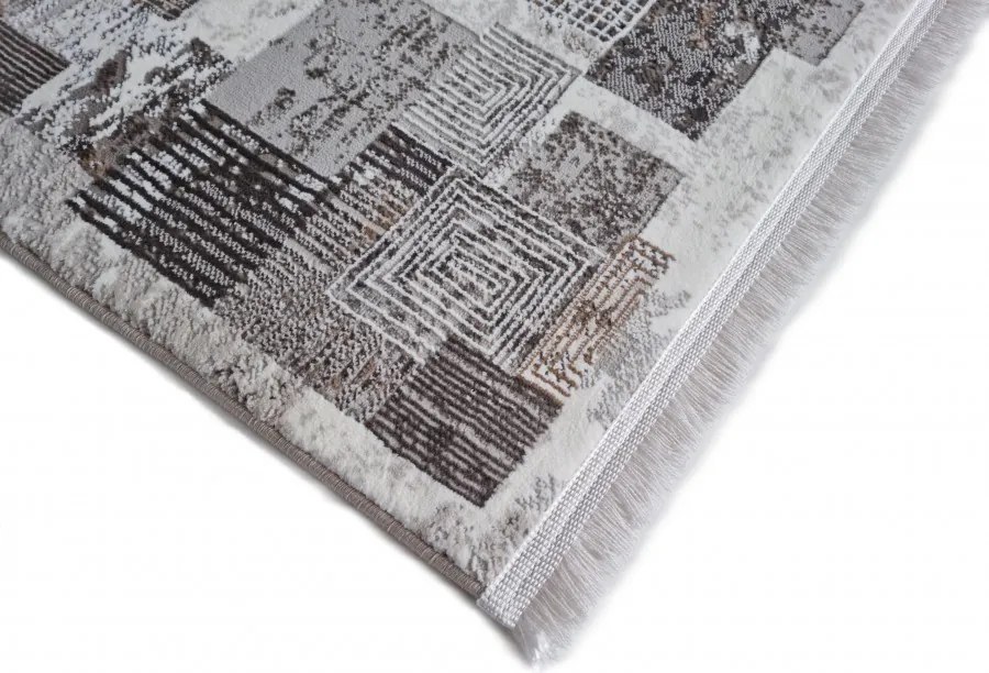 DC Koberec Exclusive 234 tmavá vizion zlatá Rozmer: 140×190 cm