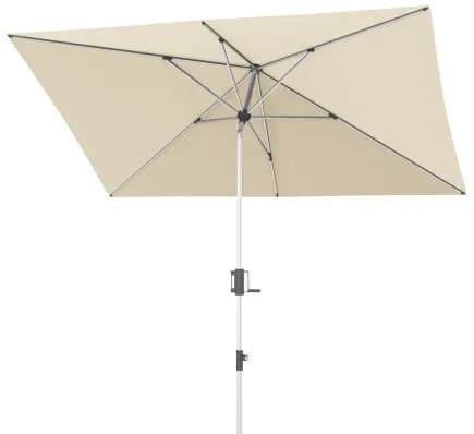Knirps KNIRPS APOLL 300 x 200 cm - záhradný stredový slnečník : Farba slnečníka - přírodní (slonovinová kost)