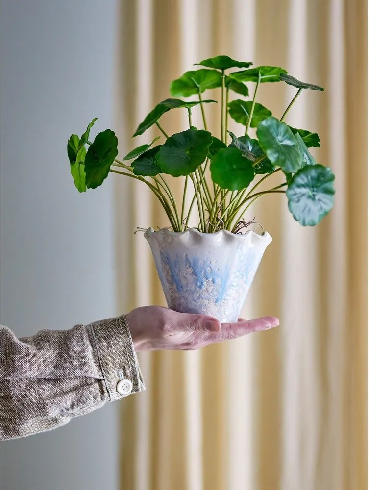 Kameninový obal na kvetináč ø 14 cm Bertha – Bloomingville