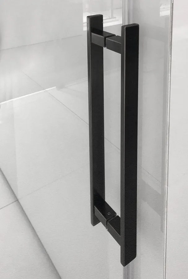Gelco Gelco, VOLCANO BLACK obdĺžniková sprchová zástena 1400x1000mm L/P varianta, GV1414GV3410